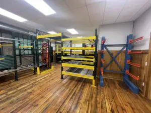 Prestige Experience Center Wire Decking And Other Racking Accessories with cantilever racking